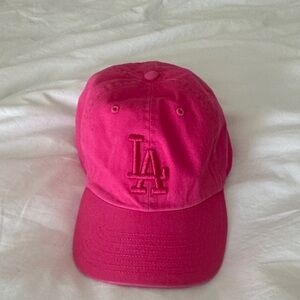 Urban Outfitters Bright Pink Cap
